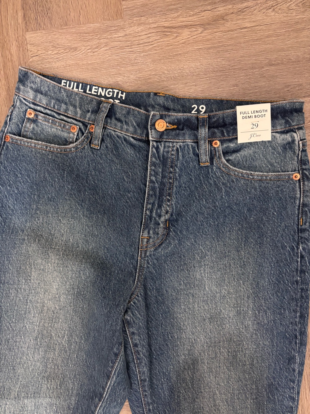 J. Crew Women’s Boot Cut Jeans in Medium Blue